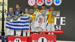 Düzceli karate takımı uluslararası turnuvada büyük başarı elde etti