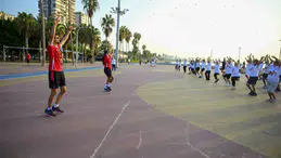 Mersin’de hareketlilik haftası etkinlikleriyle spor ve özel bireyler buluştu