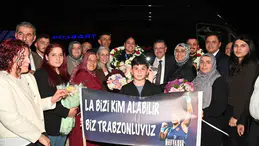 Avrupa şampiyonu boksör havvanur kethüda’ya trabzon’da coşkulu karşılama