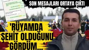 Şehit Ahmet Yasir’in kardeşiyle son mesajları ortaya çıktı 'Rüyamda şehit olduğunu gördüm'...