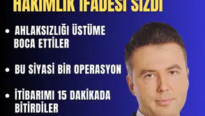 Hakimlik ifadesi sızdı: Mehmet Akif Ersoy tüm iddiaları reddetti