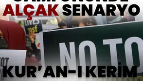 Cami önünde alçak senaryo: Kur’an-ı Kerim domuz kafasıyla hedef alındı!