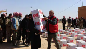 Sadakataşı, Suriye’de 4 bin aileye gıda yardımı ulaştırdı