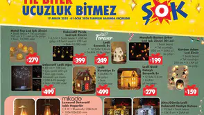 Şok'ta yeni yıl indirimleri başladı! Şok aktüel 17 Aralık-1 Ocak fırsatları Monopoly ve bir çok masa oyunu indirimiyle geliyor