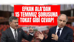 TBMM’de gergin dakikalar: Efkan Ala’dan 15 Temmuz sorusuna tokat gibi cevap!