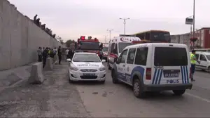 Bayrampaşa'da korku dolu anlar: Takla, çarpışma, şans eseri kurtuluş!