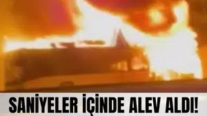 İstanbul trafiğinde alevli sabah! O anlar panik yarattı