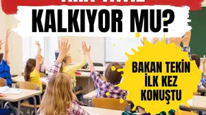 Ara tatil kalkıyor mu? Bakan Yusuf Tekin ilk kez bu kadar net konuştu