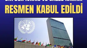 Resmen kabul edildi! BM'den son dakika İsrail ve Gazze kararı