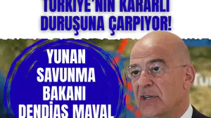 Atina’nın hayal haritaları Türkiye’nin kararlı duruşuna çarpıyor! Yunan Savunma Bakanı Dendias maval okudu...