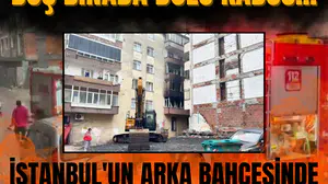 Boş binada dolu kâbus... İstanbul'un arka bahçesinde alevli sabah!