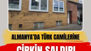 Almanya'da iki camiye çirkin saldırı: Cemaat şokta, soruşturma başlatıldı