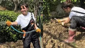 Anne olmak hayatını değiştirdi! İşte Neslihan Atagül'ün organik yaşamı