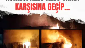 Kümesi alev alev yandı, karşısına geçip 'Canımız sağ, ben de yanabilirdim' dedi