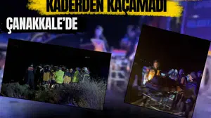 Polisten kaçtı, kaderden kaçamadı: Çanakkale’deki kaza beş hayatı söndürdü!