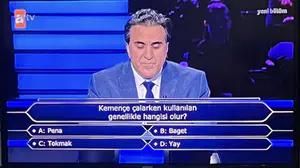 Kemençe çalarken kullanılan hangisidir? Pena mı, Baget mi, Tokmak mı, Yay mı?