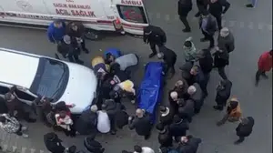 Bir ilçe ayakta! Cadde ortasında yaşananlar şoke etti