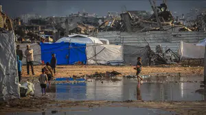 Gazze’de çifte felaket: Saldırıların ardından sel ve taşkın