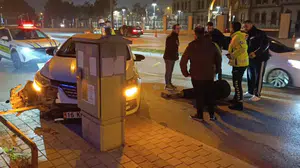 İnegöl’de korku dolu anlar... Otomobil kazaya karıştı, sürücü nöbet geçirdi!