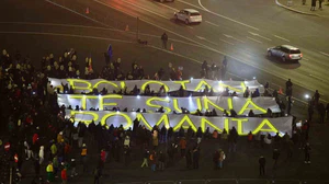 Bükreş alev alev: Halk yargıya isyan etti!