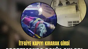 Üçüncü kattan ikinci katın balkonuna düşen çocuk ağır yaralandı