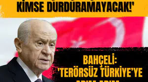 Bahçeli: 'Terörsüz Türkiye’ye adım adım… 'Barış kuşu uçacak, kimse durduramayacak!'