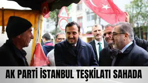AK Parti İstanbul’da kış dönemi saha çalışmaları başladı