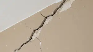 Antalya’da haftalar süren yağışların ardından yapılarda çatlak gözlemi