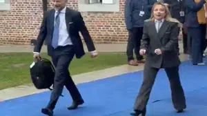 Meloni Belçika’da soğukla mücadele etti! 'Ölüyorum'