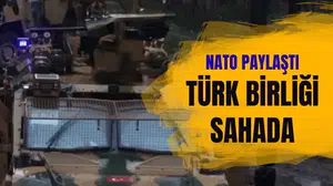 NATO sosyal medyasında Türk askerlerinin tatbikat görüntüleri
