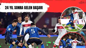24 yıl sonra Dünya Kupası'ndayız! Kosova - Türkiye maçının özeti ve golleri