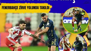 Antalyaspor - Fenerbahçe maçının golleri ve özeti