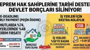 Borcu Olan Kaçırmasın! Afet Konutlarında %74 İndirim Yasalaştı