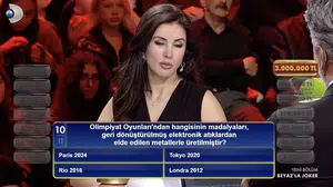 Olimpiyat oyunlarından hangisinin madalyaları, geri dönüştürülmüş elektronik atıklardan elde edilen metallerle üretilmiştir?