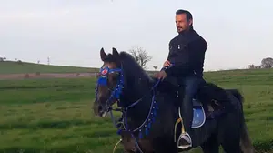 Uşak’ta cirit turnuvasında korkutan kaza: Atlı sporcu yoğun bakımda