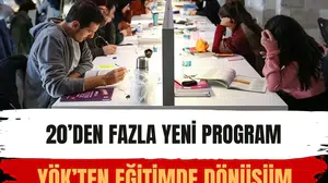 YÖK, geleceğin meslekleri için yeni programlar açıyor