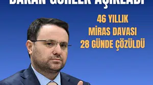 Adalet Bakanı Gürlek’ten arabuluculuk sistemine ilişkin açıklama