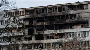 Rusya Ukrayna'nın Sumi kentini vurdu: Çok sayıda bina ve araç hasar gördü!