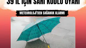 Meteoroloji'den 39 il için sarı alarm: Kuvvetli sağanak ve fırtına geliyor
