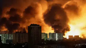 Ukrayna’nın kalbi alev alev: Gece yarısı başlayan yoğun saldırı can aldı