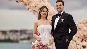 Hande Canpolat ile Cemil Bulduk evlendi: İstanbul sosyetesi Boğaz'da buluştu