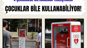 Mersin'e yerleştirilen yerli OED cihazlarını çocuklar bile kullanabilecek