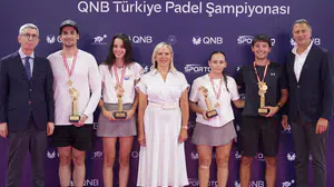 Türkiye'nin ilk Padel Şampiyonası İstanbul'da tamamlandı