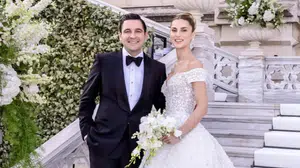 Cemiyet hayatının önemli çifti Hacı ve Nazlı Sabancı'dan bebek sürprizi