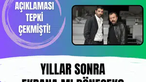 Mehmet Akif Alakurt yıllar sonra setlere dönme kararı aldı