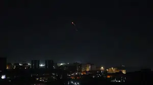 Ürdün hava sahasında füze avı: İran'dan atılan 18 balistik füze havada imha edildi