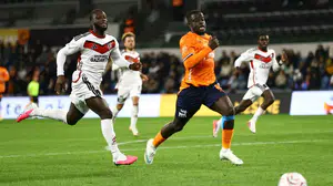 Başakşehir, Gaziantep FK'yı 1-0 mağlup etti (İlk yarı sonuçları)
