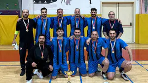 Elazığ Belediyespor futsal takımı 2026 Kamu Spor Oyunları'nda şampiyon oldu