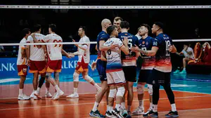 Halkbank, Efeler Ligi'nde Galatasaray'ı 3-1 mağlup etti