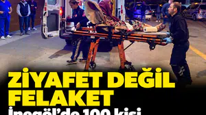 Bursa'da hayır yemeği kabusa döndü: İnegöl'de 100 kişi hastanelik oldu